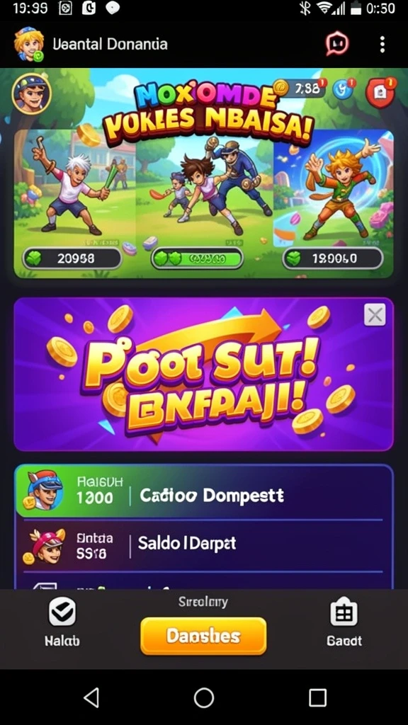 lusa777 - Screenshot menampilkan gameplay yang menarik dan grafis yang memukau.