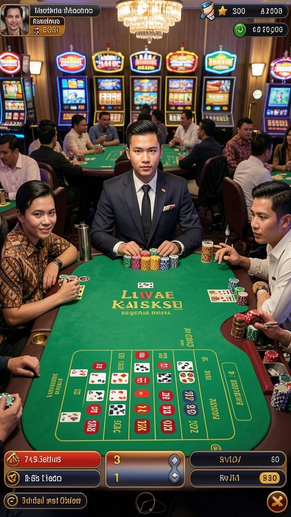 merahtoto - Tampilan permainan slot klasik yang mengesankan.